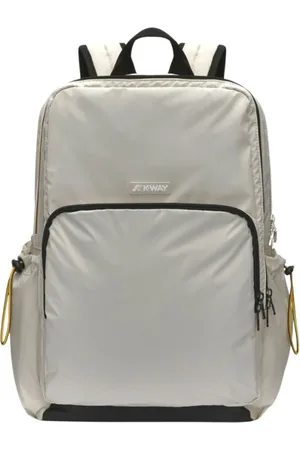 K-Way Femme, Sacs, Gris, Taille: ONE Size Sac à dos structuré beige Gizy