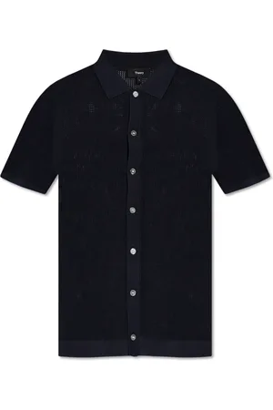 THEORY Homme, Tops, Bleu, Taille: S Polo ajouré