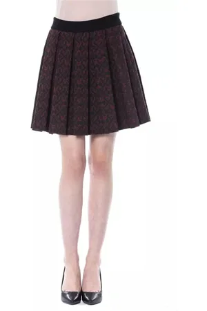 Byblos Femme, Jupes, Brun, Taille: 36 FR Jupe Tulipe en Coton Marron Femme