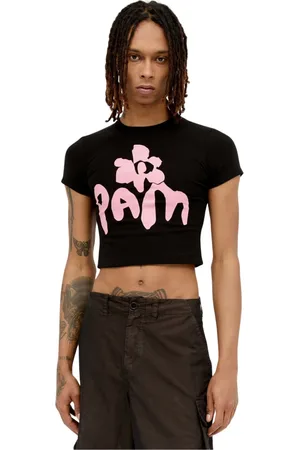 P.A.M Homme, Tops, Noir, Taille: S T-shirt Bébé Numéro Magique