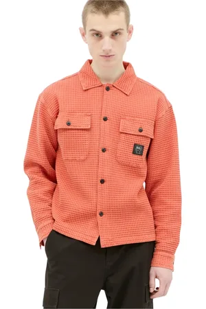 Brain Dead Homme, Chemises, , Taille: S Chemise boutonnée en tricot gaufré