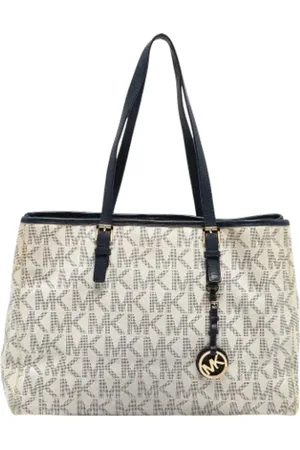 Michael Kors Femme, Pre-owned, Multicolore, Taille: ONE Size Pre-owned Coated canvas cabas