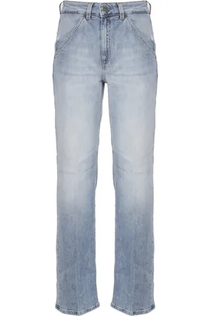 Dondup Femme, Jeans, Bleu, Taille: W27 Jeans Droits Bleus pour Femmes