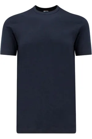 Malo Homme, Tops, Bleu, Taille: XL T-shirt Basique en Coton