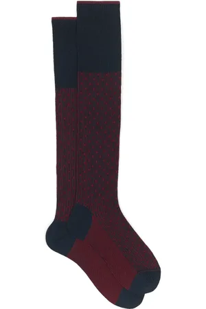 Gallo Homme, Sous-vêtements, Multicolore, Taille: S Chaussettes en coton bleu océan avec motif de lys