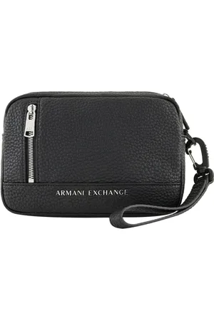 Armani Exchange Homme, Sacs, Noir, Taille: ONE Size Organisateur de Beauty Case Noir Grooming