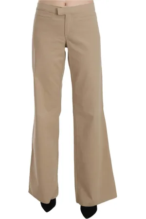 Roberto Cavalli Femme, Pantalons, , Taille: 38 FR Pantalon Évasé en Coton