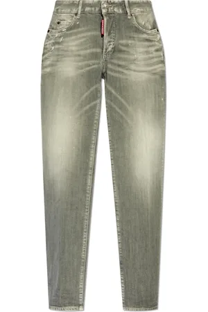 Dsquared2 Femme, Jeans, Gris, Taille: 38 FR Jeans Jennifer