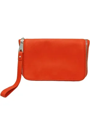 Bottega Veneta Femme, Pre-owned, Rouge, Taille: ONE Size Pre-owned Cuir pochettes-minaudieres