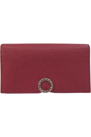 Bvlgari Femme, Pre-owned, Rouge, Taille: ONE Size Pre-owned Cuir petite-maroquinerie