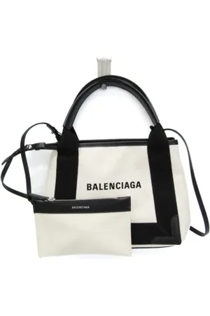 Balenciaga Femme, Pre-owned, Noir, Taille: ONE Size Pre-owned Toile sacs-main