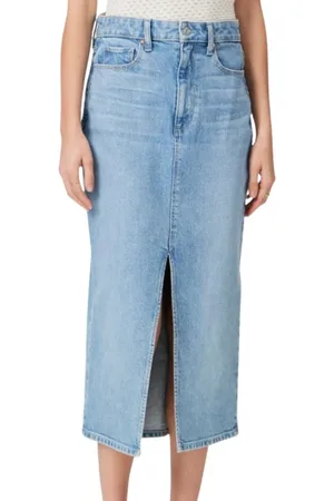 Paige Femme, Jupes, Bleu, Taille: W24 Jupe Denim Angela