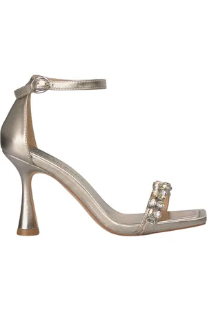 Alma en Pena Femme, Chaussures, Jaune, Taille: 39 EU Bracelet Sandale avec Strass