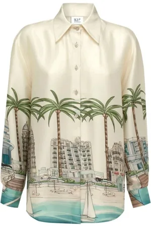 MVP Wardrobe Femme, Blouses et Chemises, Multicolore, Taille: 38 FR LA Croisette Shirt