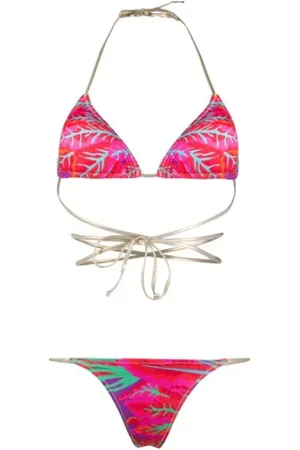 Reina Olga Femme, Maillots de bain, Multicolore, Taille: 40 FR Ensemble Bikini Wrap Around