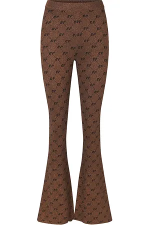 Baum und Pferdgarten Femme, Pantalons, Brun, Taille: 40 FR Pantalon Harlequin Bootcut