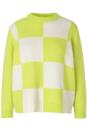 Baum und Pferdgarten Femme, Pulls, Multicolore, Taille: 40 FR Pull à Carreaux Coloré