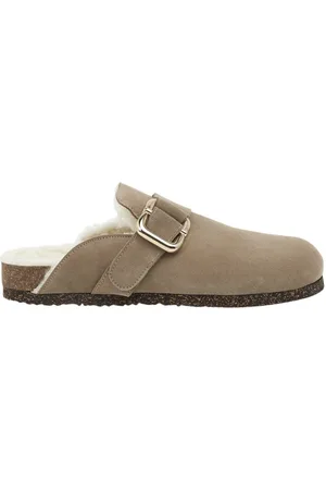 Flattered Femme, Chaussures, , Taille: 36 EU Mules en Cuir et Laine