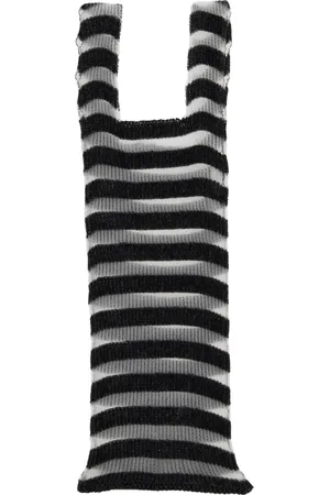 a. roege hove Femme, Sacs, Noir, Taille: ONE Size Sac tricoté à rayures