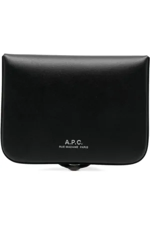 A.P.C. Femme, Accessoires, Noir, Taille: ONE Size Portefeuille Noir Porte-Monnaie Josh