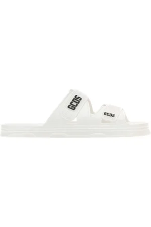 GCDS Femme, Chaussures, Blanc, Taille: 36 EU Tongs