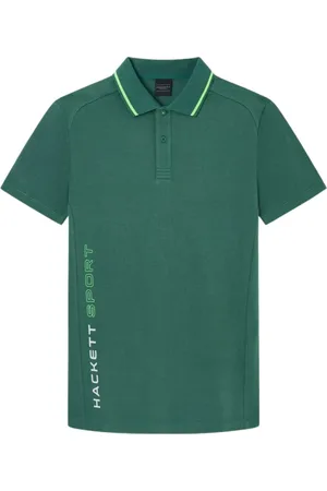 Hackett Homme, Tops, Vert, Taille: L Sporty Polo Tech Shirt