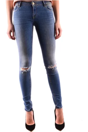 Cycle Femme, Jeans, Bleu, Taille: W29 Jeans en Denim Classique pour un Usage Quotidien