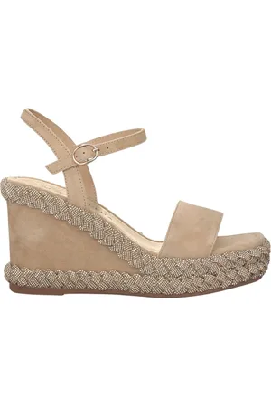 Alma en Pena Femme, Chaussures, , Taille: 40 EU Sandal à Talon Compensé Tressé