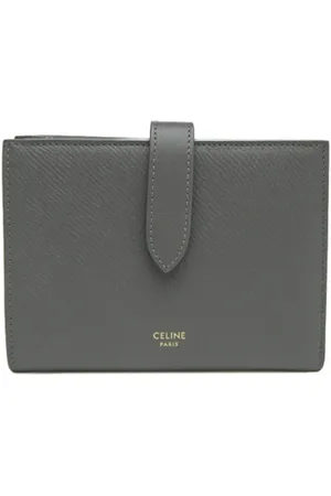 Céline Femme, Pre-owned, Gris, Taille: ONE Size Pre-owned Cuir petite-maroquinerie