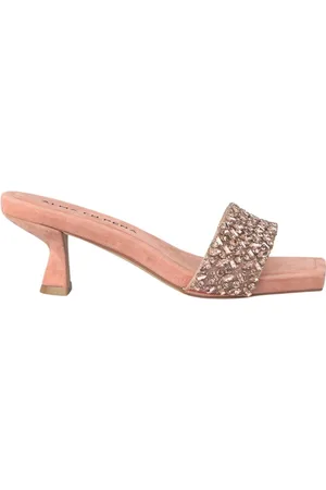 Alma en Pena Femme, Chaussures, , Taille: 40 EU Sandalette à Talon avec Strass