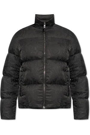 VERSACE Homme, Vestes, Noir, Taille: L Doudoune avec motif 
