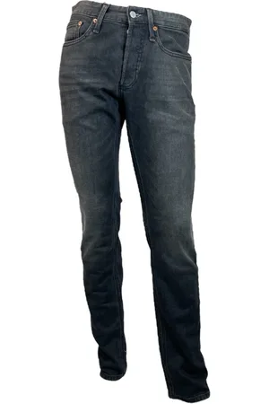 Denham Homme, Jeans, Noir, Taille: W32 L32 Ridge AWB Straight Fit Jeans Noirs
