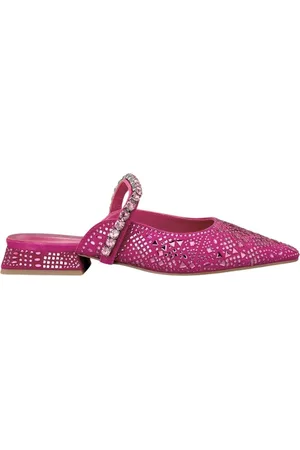 Alma en Pena Femme, Chaussures, Rose, Taille: 39 EU Chaussure plate en cristal