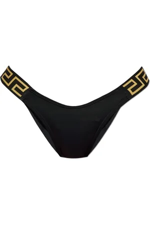 VERSACE Femme, Maillots de bain, Noir, Taille: 42 FR Bas de maillot de bain