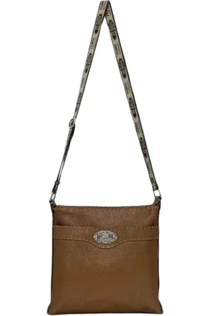 Fendi Femme, Pre-owned, Brun, Taille: ONE Size Pre-owned Cuir sacs-fendi