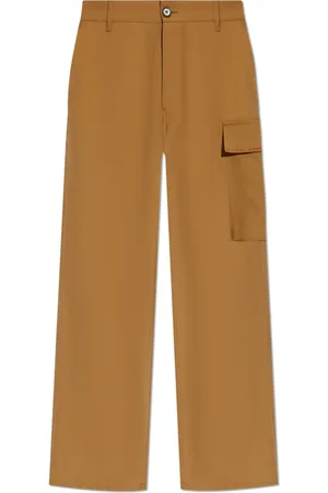 Marni Homme, Pantalons, Brun, Taille: S Pantalon en Laine