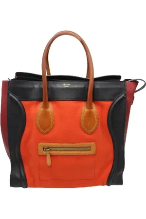 Céline Femme, Pre-owned, Multicolore, Taille: ONE Size Pre-owned Toile cabas