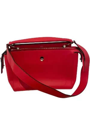 Fendi Femme, Pre-owned, Rouge, Taille: ONE Size Pre-owned Cuir sacs-fendi
