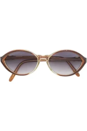 Saint Laurent Femme, Pre-owned, Brun, Taille: ONE Size Pre-owned Acetate lunettes-de-soleil
