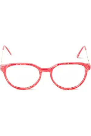 Saint Laurent Femme, Pre-owned, Rouge, Taille: ONE Size Pre-owned Acetate lunettes-de-soleil