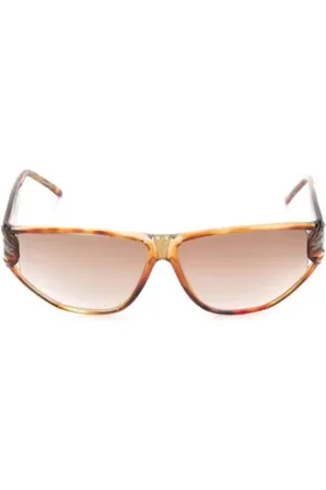Givenchy Femme, Pre-owned, Brun, Taille: ONE Size Pre-owned Acetate lunettes-de-soleil