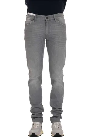 PT Torino Homme, Jeans, Gris, Taille: W34 Jean gris Swing fit
