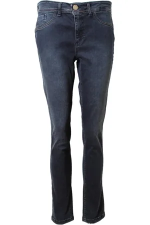 AMELIE & AMELIE Femme, Jeans, Bleu, Taille: 50 FR Pantalon Bleu Chrysanthème