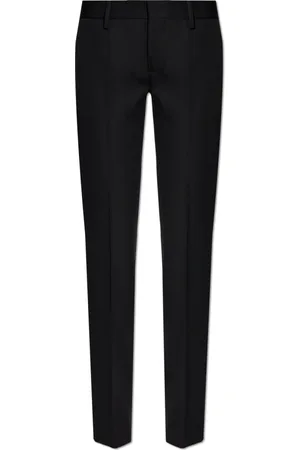 Dsquared2 Femme, Pantalons, Noir, Taille: 38 FR Pantalon en Laine