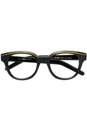 Fendi Femme, Pre-owned, Noir, Taille: ONE Size Pre-owned Acetate lunettes-de-soleil