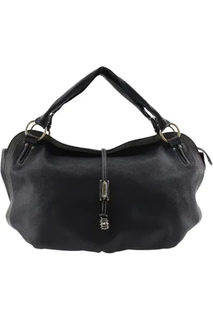 Céline Femme, Pre-owned, Noir, Taille: ONE Size Pre-owned Cuir cabas
