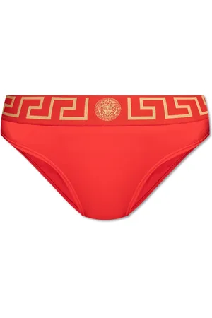 VERSACE Femme, Maillots de bain, Rouge, Taille: 42 FR Bas de maillot de bain