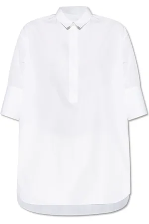 Jil Sander Femme, Blouses et Chemises, Blanc, Taille: 38 FR Chemise avec fermeture