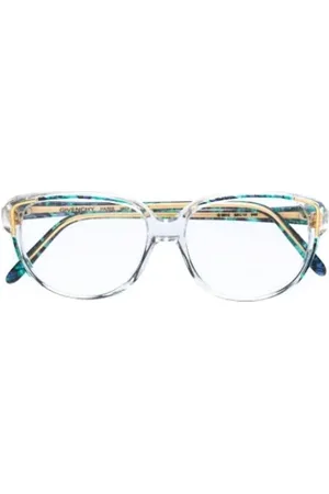Givenchy Femme, Pre-owned, Bleu, Taille: ONE Size Pre-owned Acetate lunettes-de-soleil