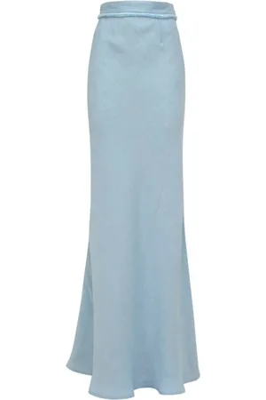 MVP Wardrobe Femme, Jupes, Bleu, Taille: 36 FR Antibes Long Skirt